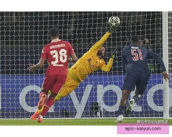 阿利松入选FIFA最佳阵容，门将位置表现稳健